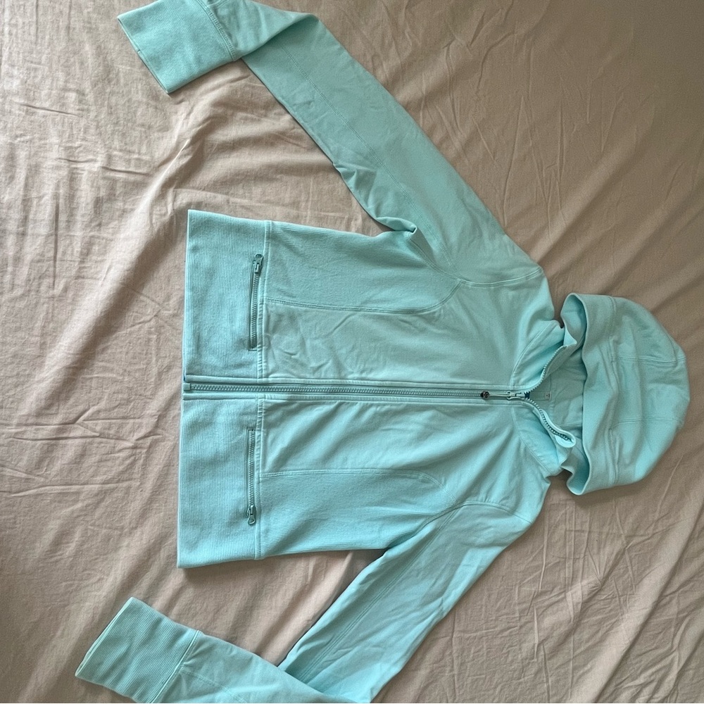 Blue lululemon sweater. Gently worn.